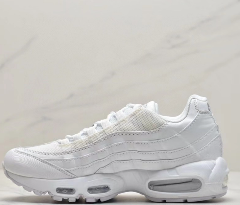 Nike Air Max 95 White Sneakers - 5