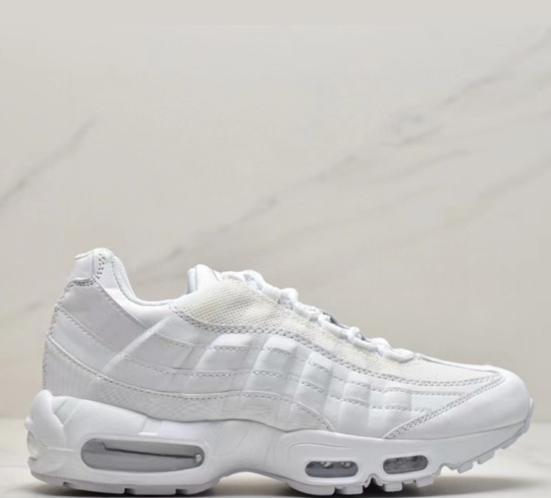 Nike Air Max 95 White Sneakers - 3