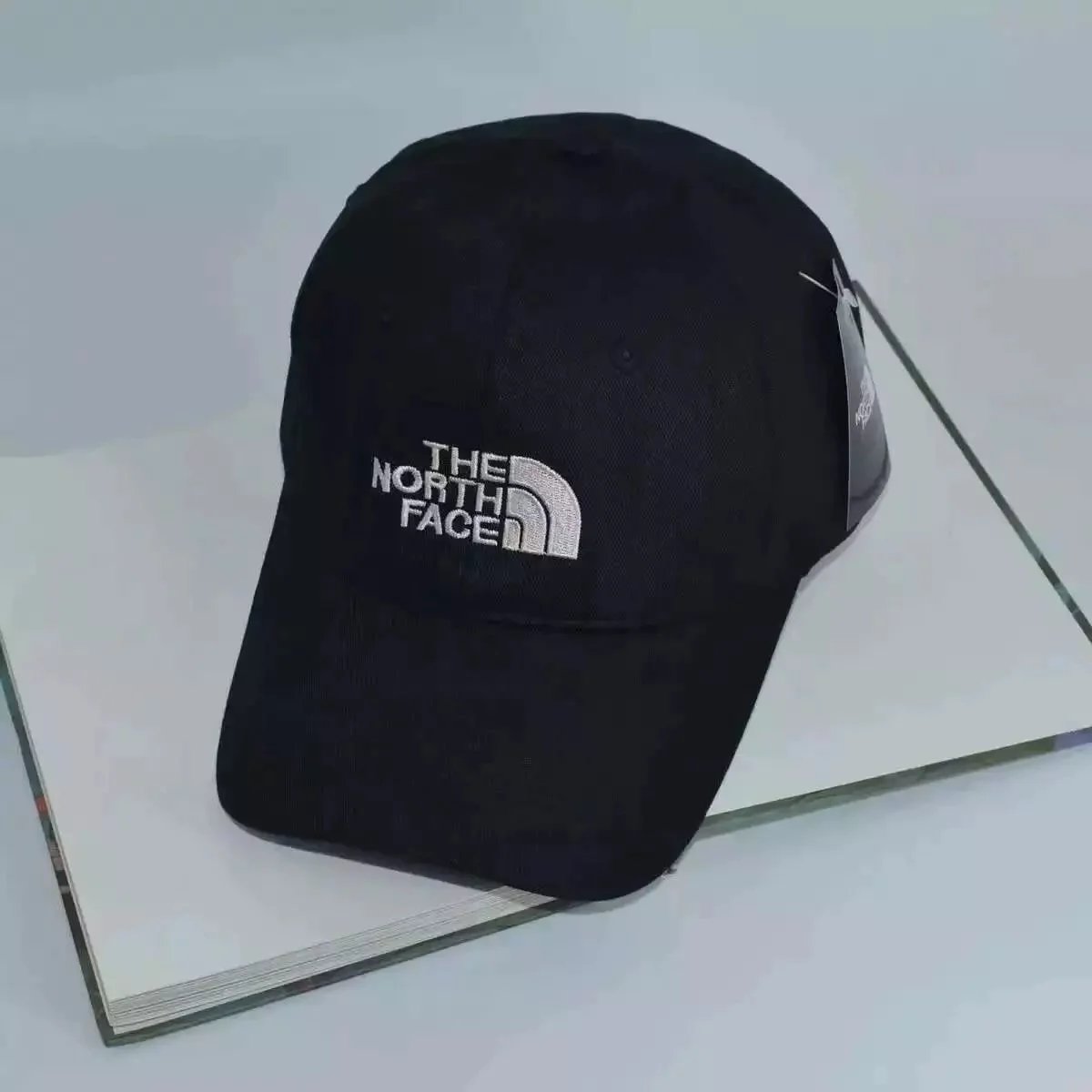 Compton x Design Gothic Script Baseball Cap White/Black - 9