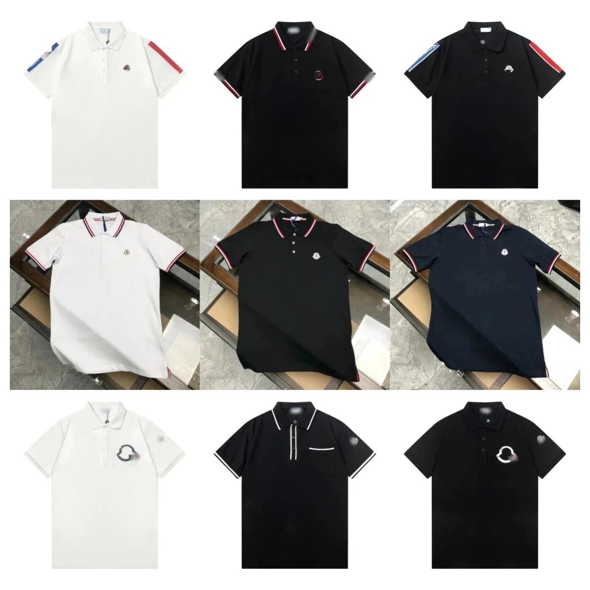 Moncler Logo Patch Polo Shirt
