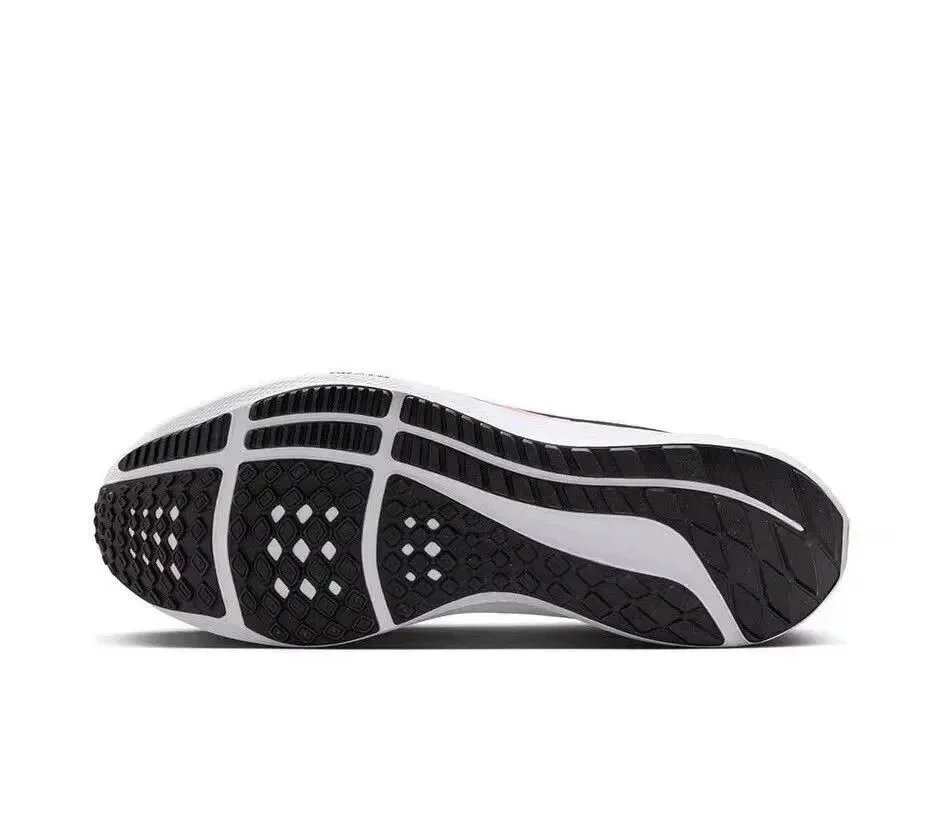 Nike Pegasus 40 White Navy Red Running Shoes - 4