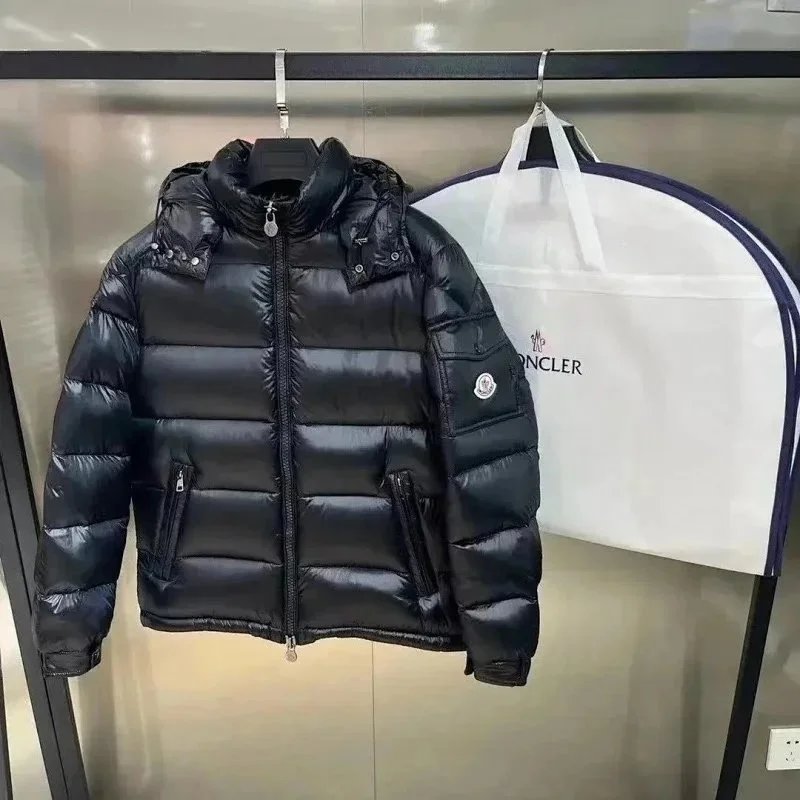 Moncler Genius Down Vest Silver Metallic with Fur Trim - 8