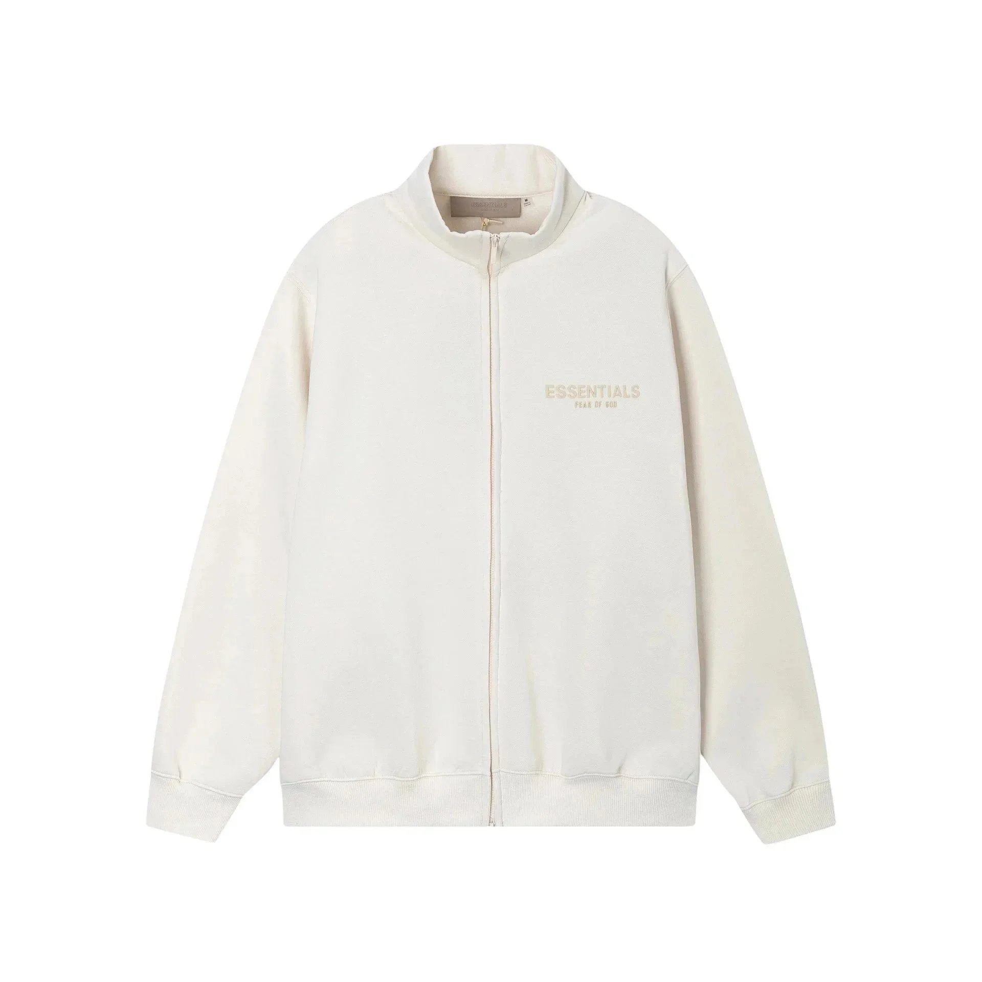Fear of God Essentials Zip-Up Sweatshirt Off-White - 3