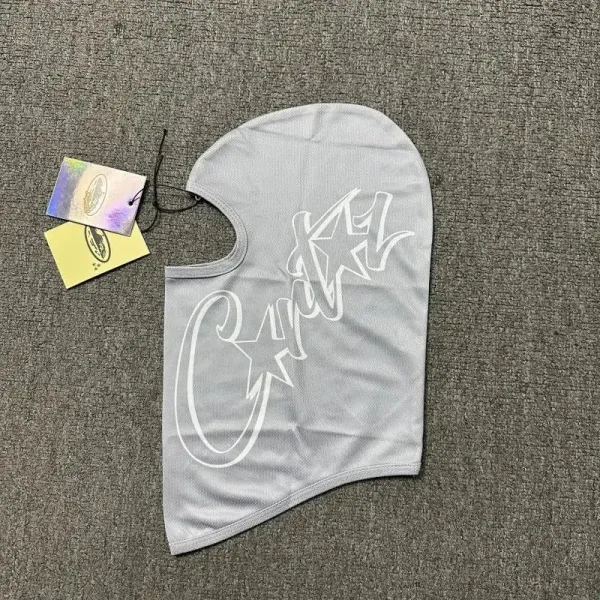 Corteiz Star Logo Balaclava Gray - 1