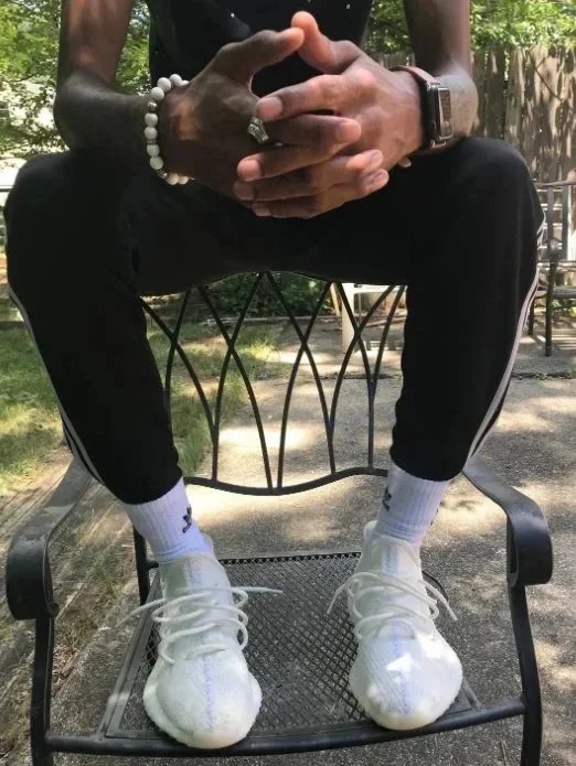 Adidas Yeezy Boost 350 V2 Zebra Black Sneakers - 5