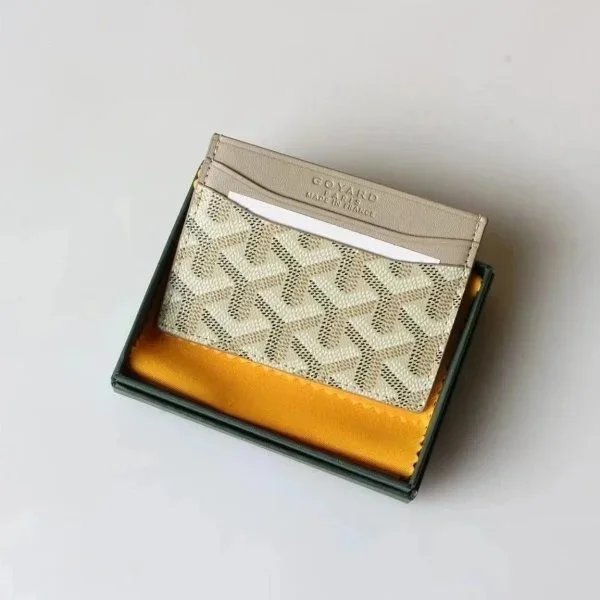 Goyard Saint-Louis Pouch Red Chevron Canvas Clutch - 9