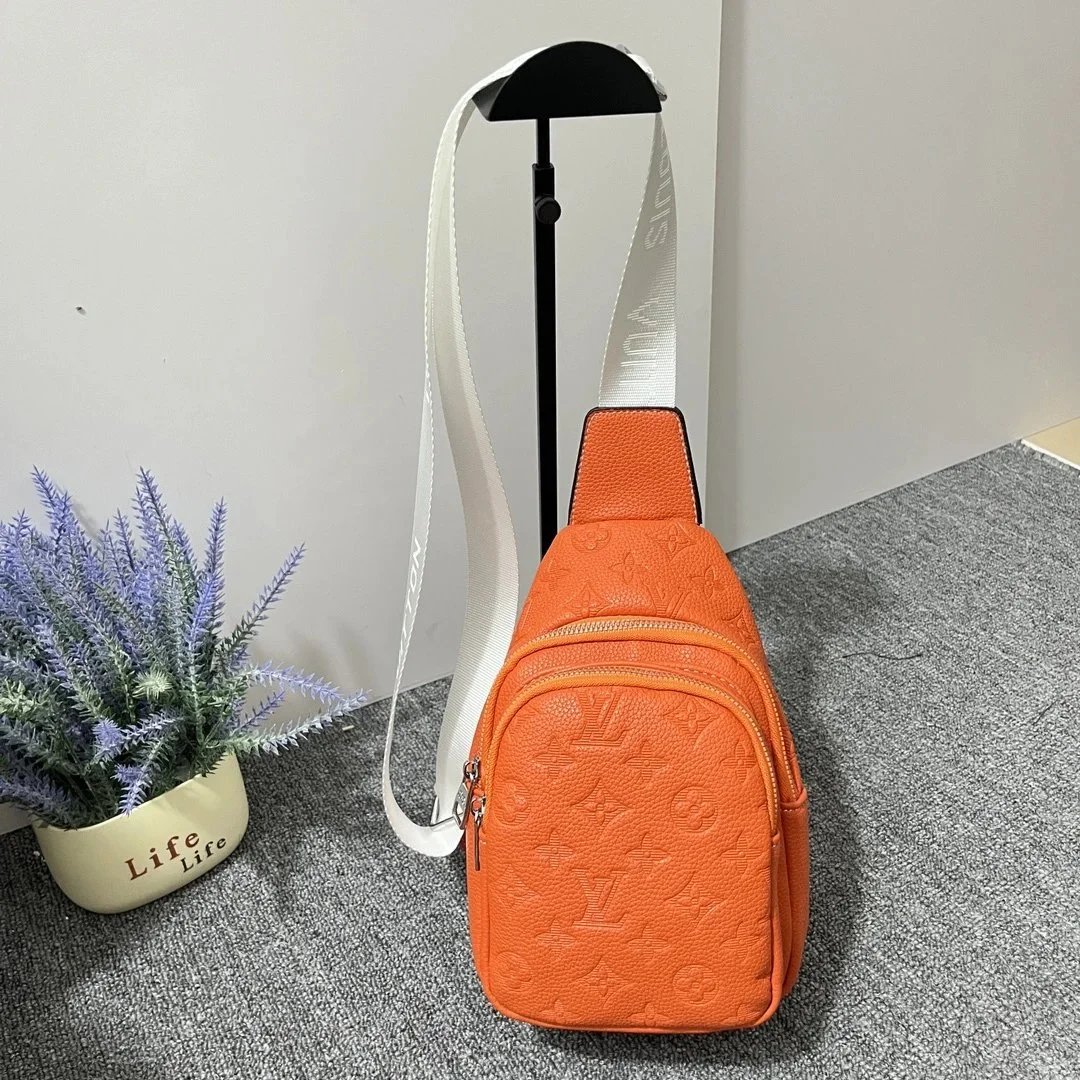 Louis Vuitton Monogram Empreinte Orange Sling Bag