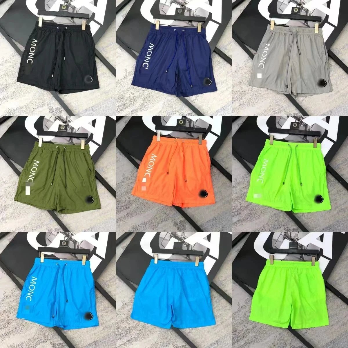 Moncler Logo Swim Shorts