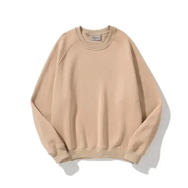 Fear of God Essentials Crewneck Beige Sweatshirt - 1