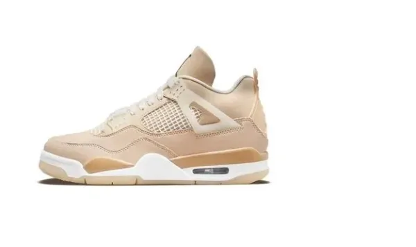 Air Jordan 4 Retro Neutral Beige Sneakers - 1