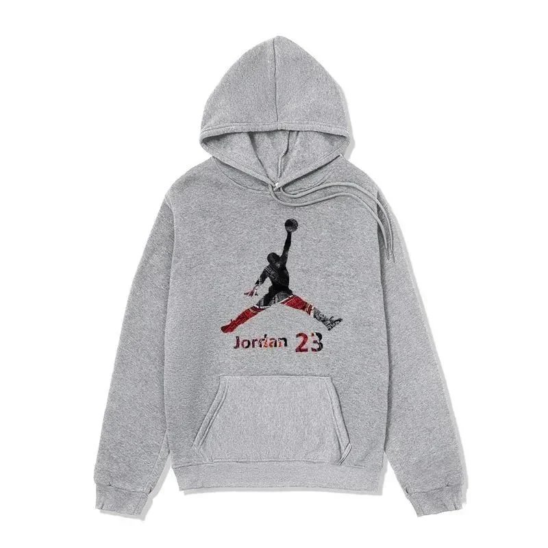Air Jordan Jumpman 23 Graphic Hoodie Gray - 1
