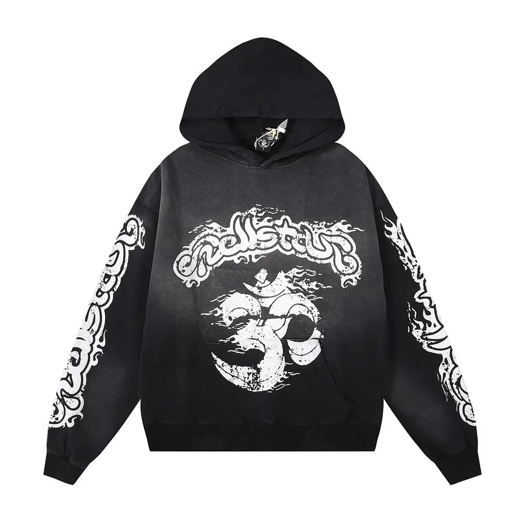 GRA Red Graphic Hoodie and Sweatpants Set - 9