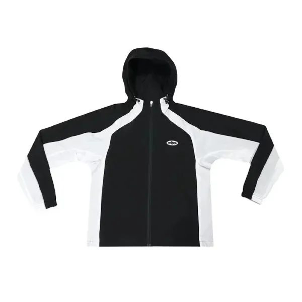 Stone Island Shadow Project Windbreaker Black and White Jacket - 1