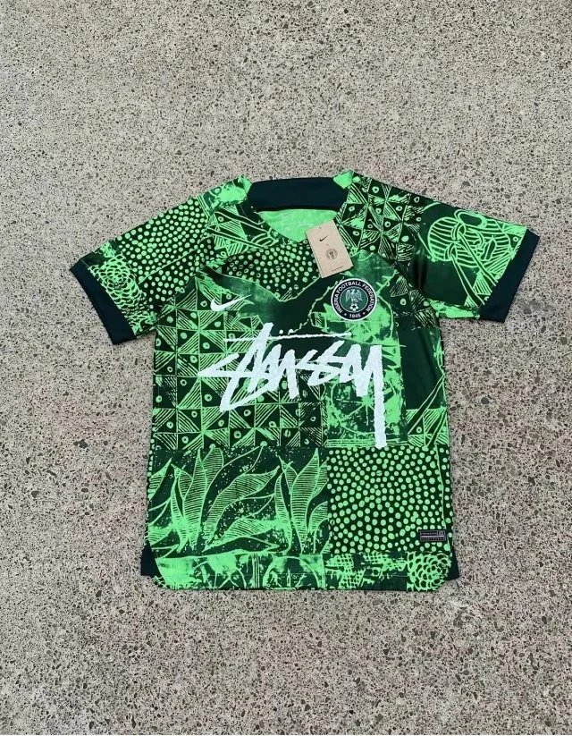 Stüssy x CBF Brazil Away Jersey Black - 11