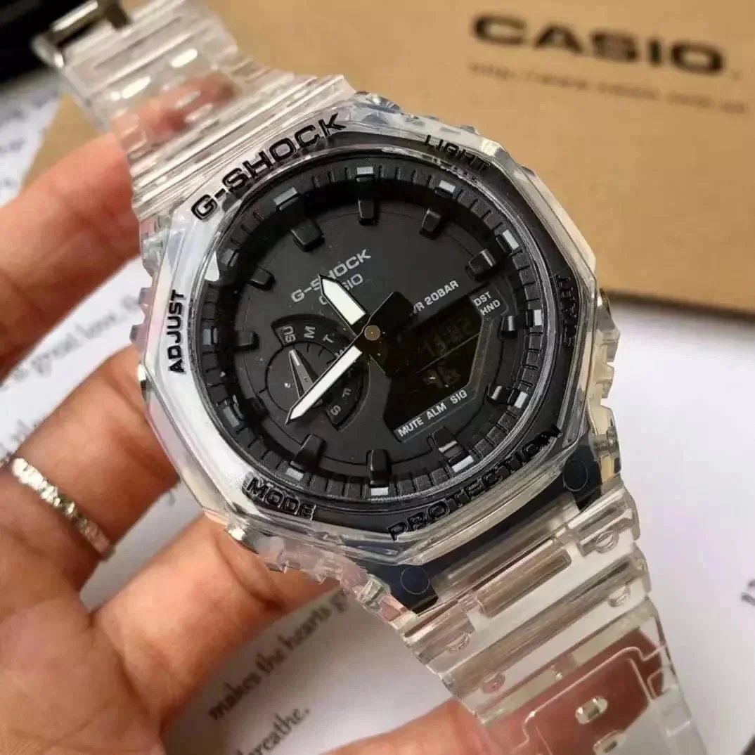 Casio G-Shock GA-700SC Transparent Clear Quartz Watch - 11