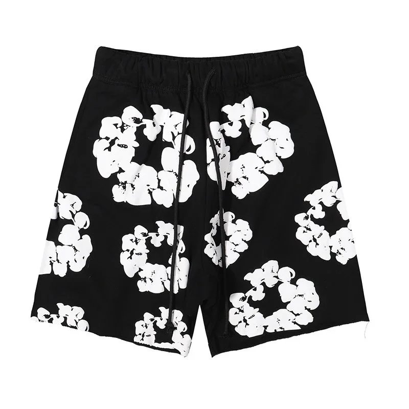 Gallery Dept Floral Print White Jeans - 6