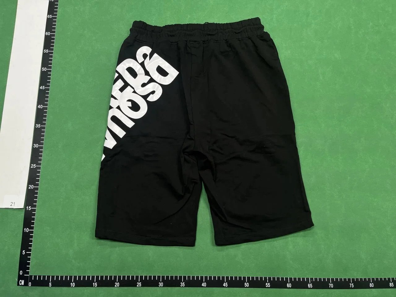 Dsquared2 Icon Print Black Sweat Shorts - 4