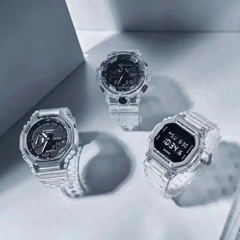 Casio G-Shock GA-700SC Transparent Clear Quartz Watch - 8
