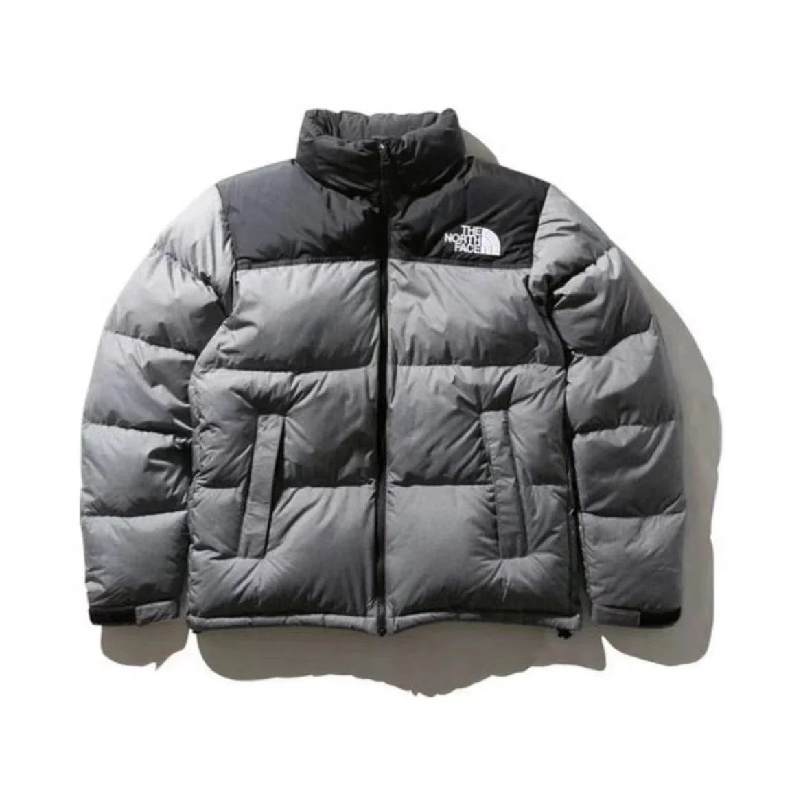 The North Face Nuptse Vest Olive Green and Black Down Vest - 8