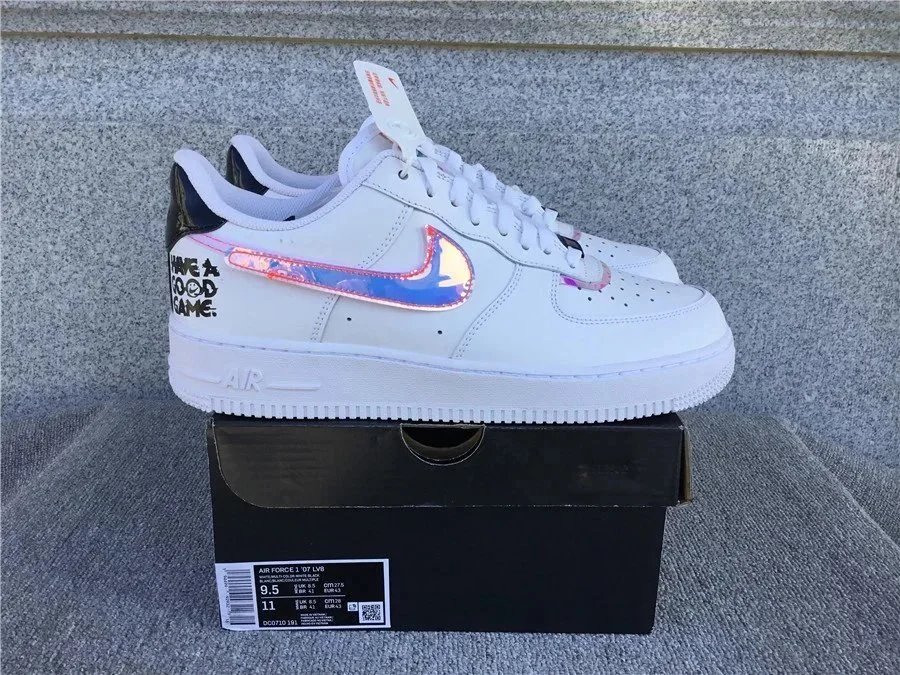 Nike Air Force 1 '07 Lx Off-White Collaboration Beige Sneakers - 7