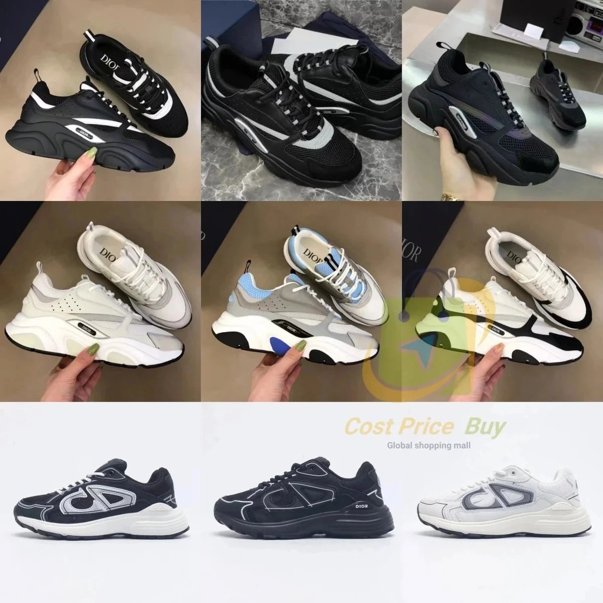 Dior B22 B30 Chunky Sneakers