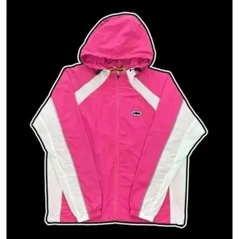 Stone Island Windbreaker Pink and White Hooded Jacket - 1