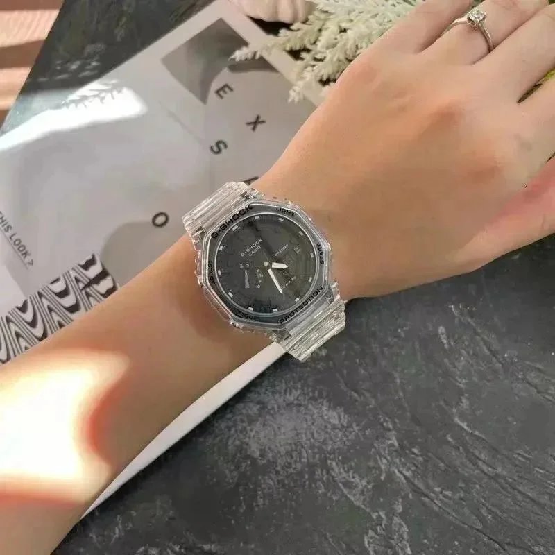 Casio G-Shock GA-700SC Transparent Clear Quartz Watch - 2