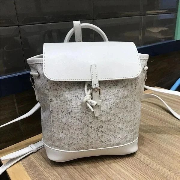 Goyard Saint-Louis Pouch Red Chevron Canvas Clutch - 6