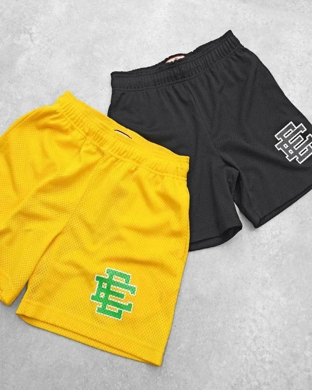 GRA Interlocking Logo Embroidered Black Shorts - 10