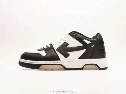 Off-White c/o Virgil Abloh Arrow Low Sneakers Black White Gray - 5