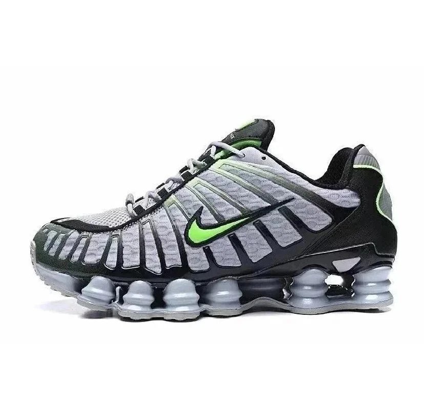 Nike Shox R4 x Supreme Olive Green Sneakers - 7