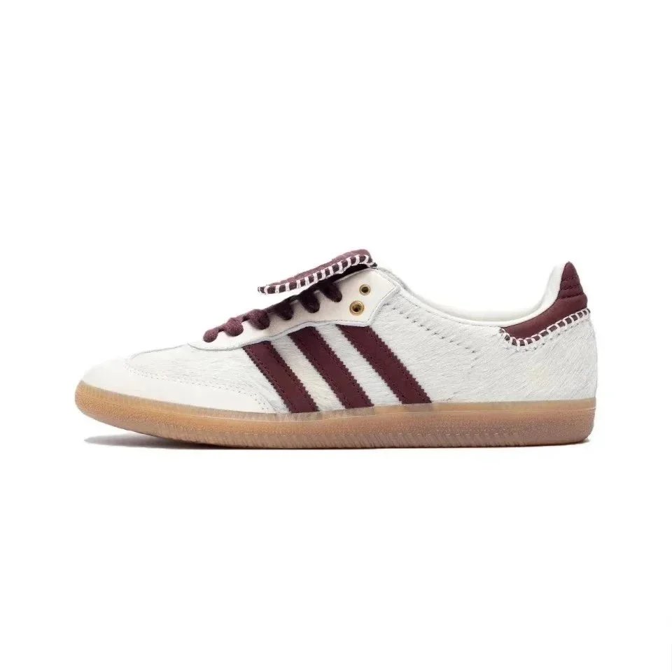 Adidas Samba OG Burgundy White Sneakers - 1