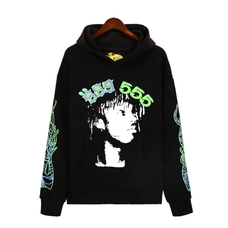 Gallery Dept x Pop Smoke 555 Graphic Hoodie Black - 1