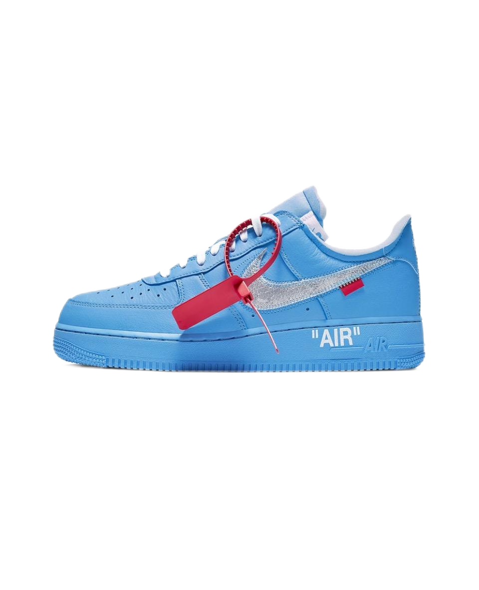 Nike x Off-White Air Force 1 Low University Blue Sneakers - 1