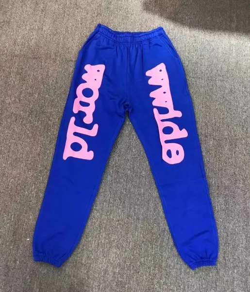 Imposter London World Sweatpants Blue - 1