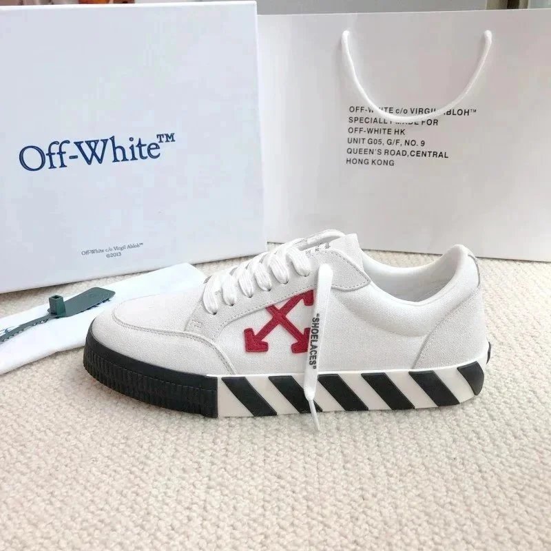 Off-White x Virgil Abloh Industrial Belt Sneakers Black/White - 7