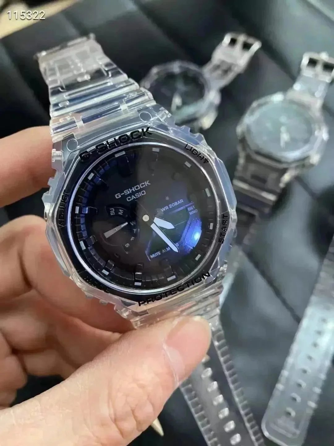 Casio G-Shock GA-2100 Transparent Clear Watch