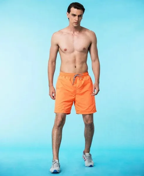 Cartelo Sport Shorts Black with Blue Stripes - 3