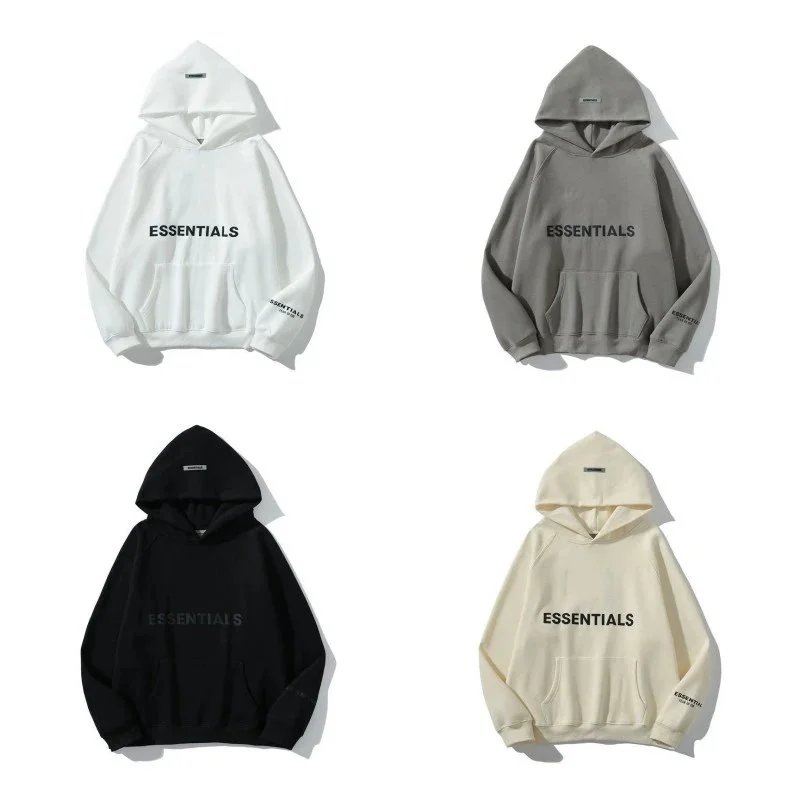 Essentials Fear of God Logo Pullover Hoodie