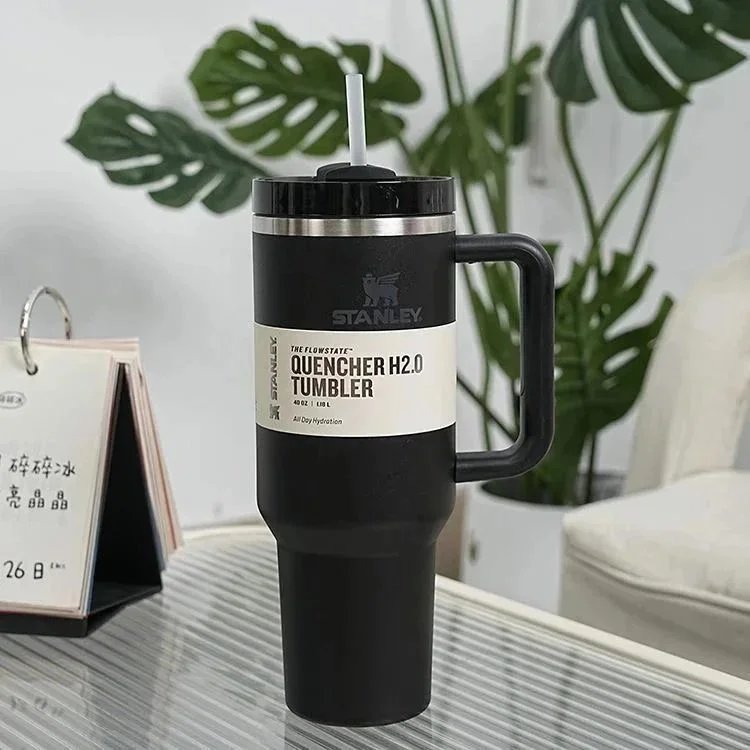 Stanley Quencher H2.0 Tumbler Macaron Blue 1.18L Insulated Travel Mug - 8