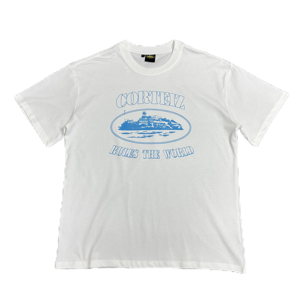 Corteiz Blue Dog Graphic Black T-Shirt - 3