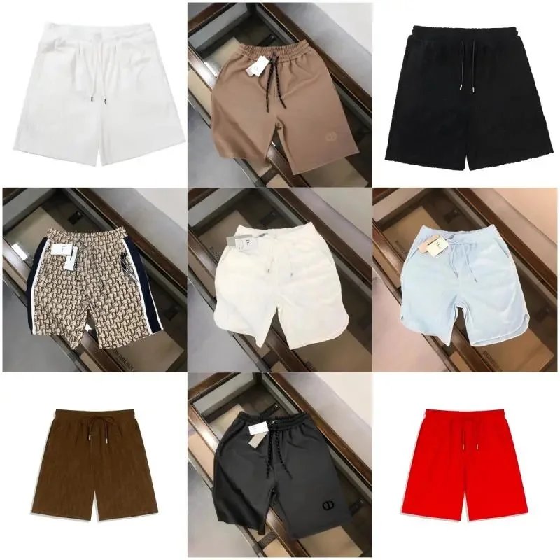 Dior CD Logo Embroidered Gray Textured Shorts - 2