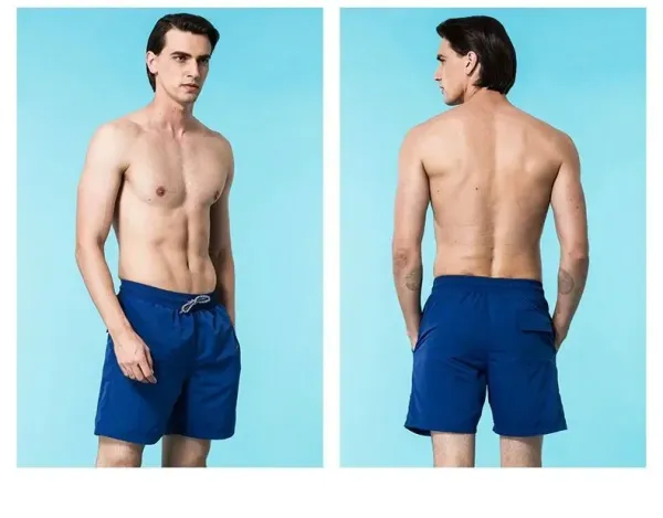 Cartelo Sport Shorts Black with Blue Stripes - 9