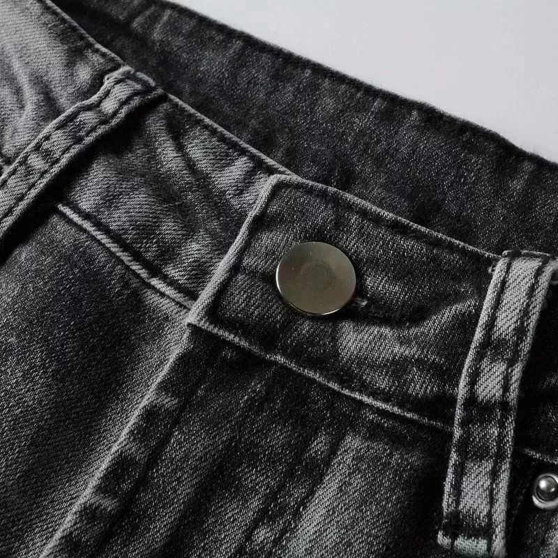 Stone Island Black Raw Denim Jeans - 3