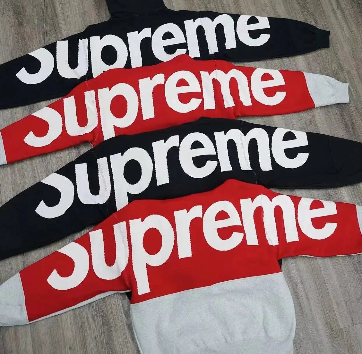 Supreme Logo Sleeve Windbreaker Black Outerwear - 4
