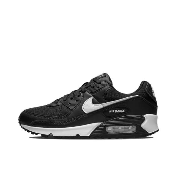 Nike Air Max 90 Black/White/Red Sneakers - 11