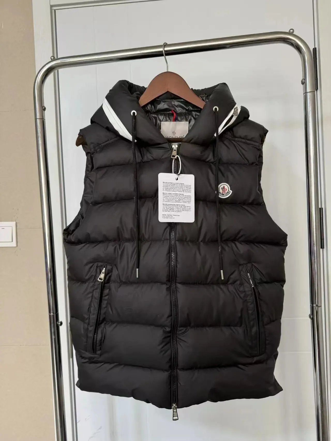 Dior Oblique Monogram Quilted Down Vest Black - 6