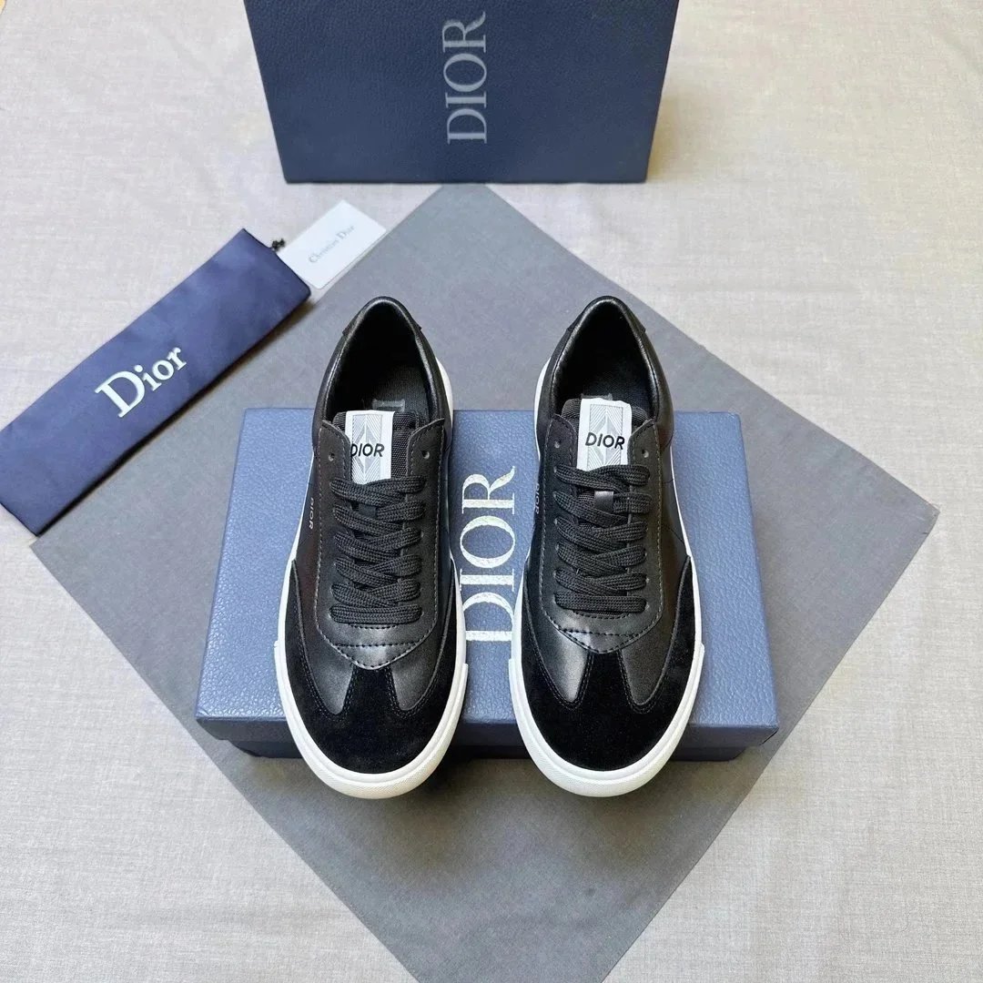 Dior B23 Oblique Black Sneakers - 11