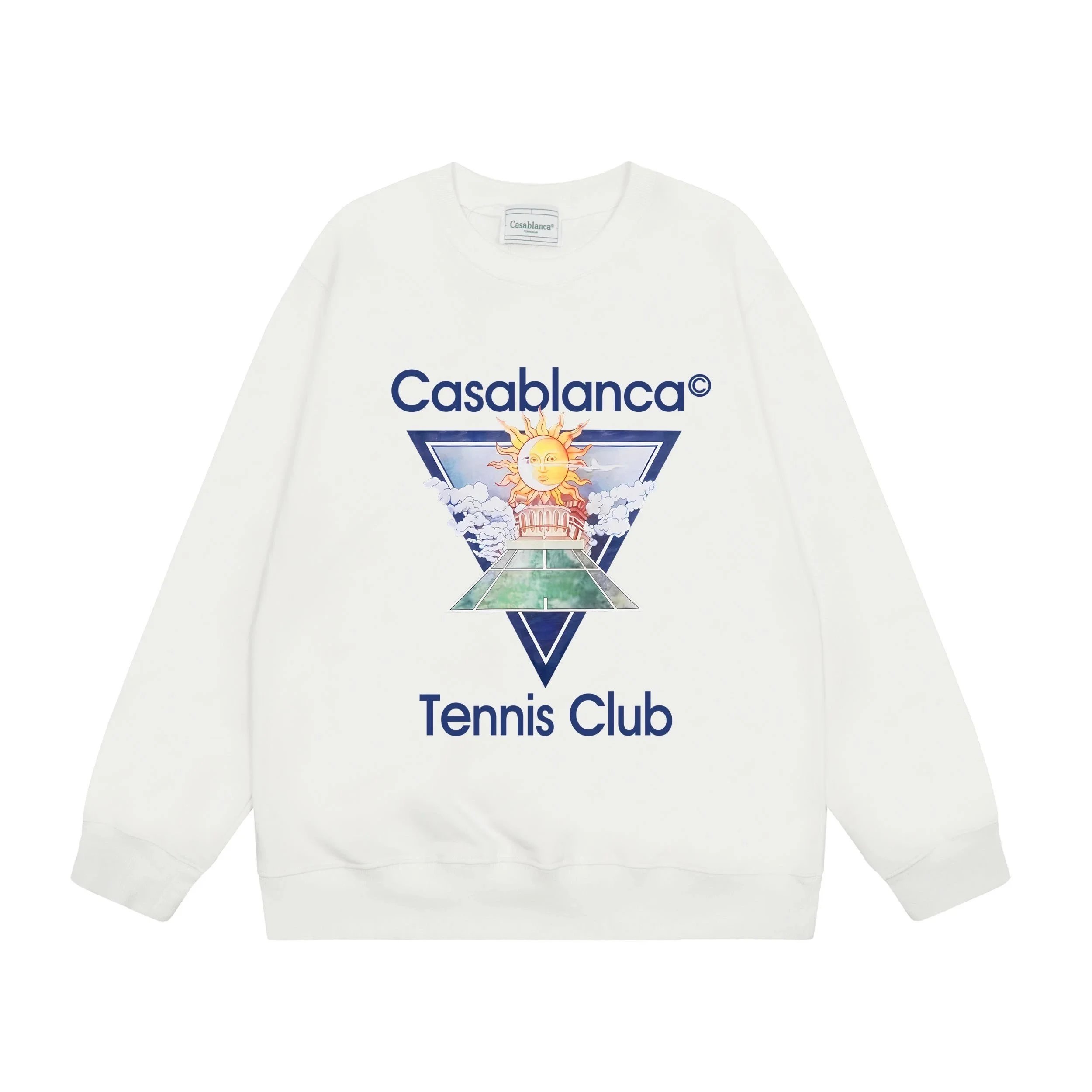 Casablanca Casablanca Print Graphic Hoodie White - 8