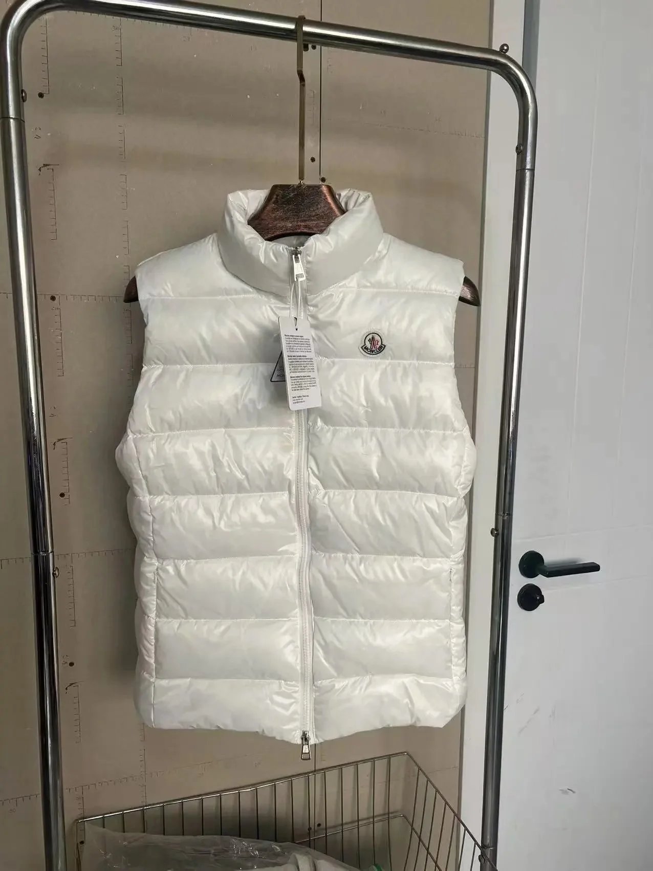 Dior Oblique Monogram Quilted Down Vest Black - 4